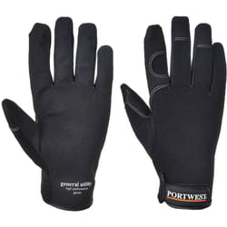 Portwest - Gants Usage Général Noir m - Taille 8