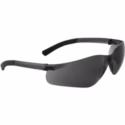 Lentille incurvée monobloc avec embout moulé. De Style sportif ces lunettes allient confort et protection. Ultra légères, bra ...