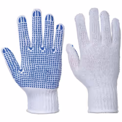 Matériaux: 65% Polyester, 35% Coton, PVC Gamme: Gants Certifié CE Gamme Gants Une large gamme pour la Protection des mains es ...