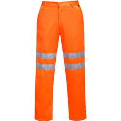 Portwest - Pantalon Hi-Vis Poly-coton ris couleur : Orange taille xxl