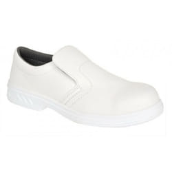 Chaussures de cuisine Portwest Mocassin S2 Blanc 45