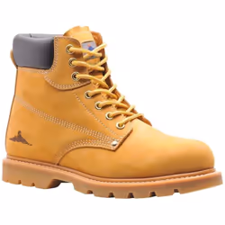 Certifié CE Matière du dessus: Cuir pleine fleur Nubuck Coquille Acier 200 joule Semelle antidérapante (SRA) Semelle résistan ...