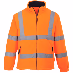 3 poches pour plus de rangement. Notre polaire F300 garantit de vous garder en sécurité, visible et au chaud par temps froid  ...
