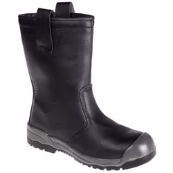 Matière du dessus: Cuir croute Matière semelle: PU/PU Certifié CE Embout en acier 200 joules Chaussures anti -statique Absorp ...