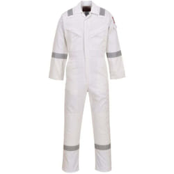 Combinaison Ignifugée antistatique Portwest Bizflame 350g Blanc L