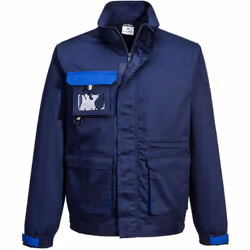 Blouson de travail multipoches contrastant est pratique et robuste. Il a 2 poches basses pour ranger des gants ou un bonnet,  ...