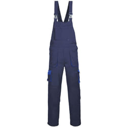 Portwest - Cotte à bretelles Texo Contrast couleur : Marine taille s