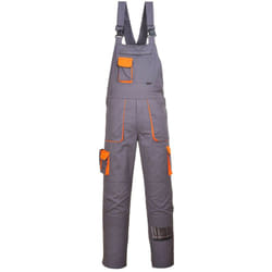 Portwest - Cotte à bretelles Texo Contrast couleur : Gris taille s