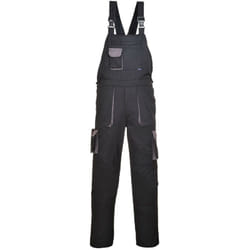 Portwest - Cotte à bretelles Texo Contrast couleur : Noir taille s