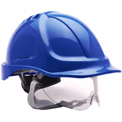 Bandeau réglable en taille via le système de crémaillère. Casque ventilé. Coque ABS, harnais textile confort 6 points avec ré ...