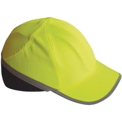 Casquette anti-heurt visière longue couleur : Jaune taille Portwest