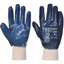 Entièrement enduit pour une protection maximale contre les liquides. Ce gant entièrement enduit nitrile avec poignet tricot e ...