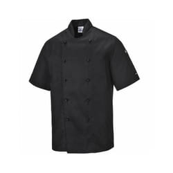 Veste De Cuisine Portwest Kent Noir Xxl