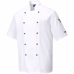 Col Mao. Conçue pour les environnements chauds, cette veste de cuisine stylée et confortable vous apportera entière satisfact ...