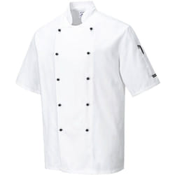 Veste de cuisine Portwest Kent Blanc xl