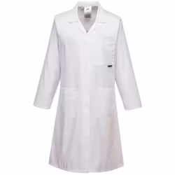 Élégante et pratique, cette blouse standard femme avec fermeture centrale à pressions cachées offre un maximum de confort tou ...
