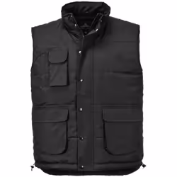 Gilet de froid Portwest Classic Caractéristiques Tissu déperlant pour résister à une pluie legère Entièrement doublé et rembo ...