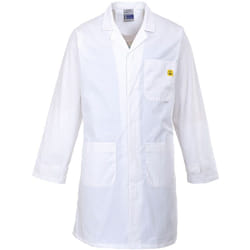 Blouse Antistatique Portwest Blanc s