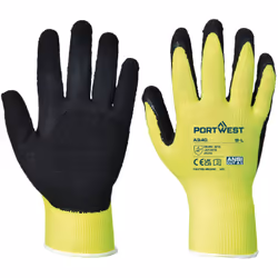 Tricot jauge 13 pour un ajustement parfait. Le gant Hi-Vis utilise la dernière technologie de mousse de latex tout en permett ...