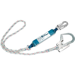Portwest - Longe single avec absorbeur d'énergie Blanc