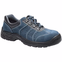 Cette chaussure trainer S1P aérée avec une doublure respirante est parfaite pour travailler quand il fait chaud.