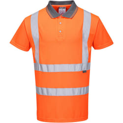 Portwest - Polo Haute visibilité ris couleur : Orange taille xs