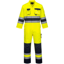 Portwest - Combinaison hv Nantes couleur : Jaune/Marine taille l