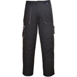 Portwest - Pantalon Texo Contrasté matelassé couleur : Noir taille xxl