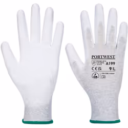 Paume enduite pour augmenter la dextérité et la ventilation. Enduction en polyester et fibre de carbone de 13 g qui détourne ...