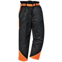 Pantalon bûcheron forestier Oak Portwest Noir / Orange l