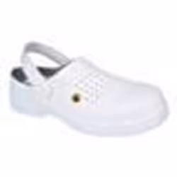 Sabot de sécurité - Portwest - FC03 - Ventilé - Composite ESD - Mixte - Blanc