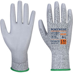 Portwest - Gants lr paume pu coupure b Gris l - Taille 9