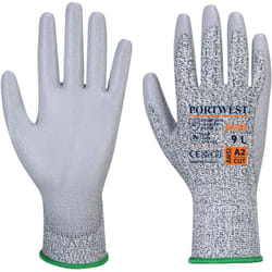 Portwest - Gants lr paume pu coupure b Gris m - Taille 8