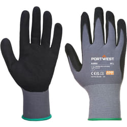 Portwest - Gants DermiFlex Noir l - Taille 9