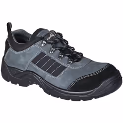 Tirette arrière pour faciliter la mise en place du pied. Chaussure respirante, solide et souple. Embout et semelle acier, la  ...