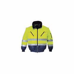 Blouson pilote 3 en 1 HV-Jaune Fluo-S PJ50