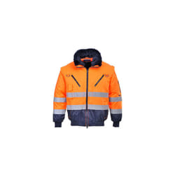 Blouson pilote 3 en 1 HV-Orange-L PJ50
