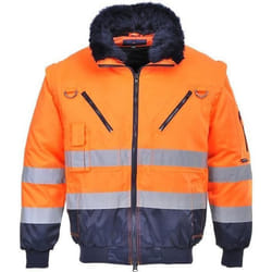 Blouson pilote 3 en 1 HV-Orange-XXXXL PJ50