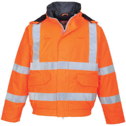 Portwest - Blouson pilote hv Pluie Bizflame Orange 2XL