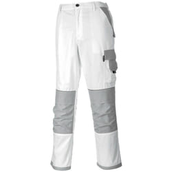 Pantalon Peintre Pro Couleur : Blanc Taille m Portwest