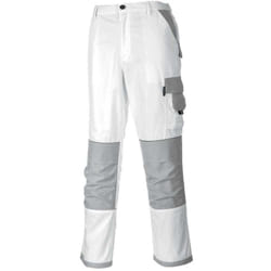 Pantalon de peintre Portwest Craft Blanc s