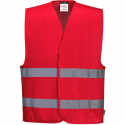 Fermeture par bandes auto-aggrippantes pour un accès facile. Ce gilet de sécurité offre une visibilité fonctionnelle. Pratiqu ...