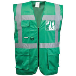Gilet haute visibilité Portwest Iona Executive Vert Bouteille m
