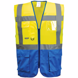 7 poches pour plus de rangement. Cette déclinaison en deux coloris dans notre gamme de gilets Exécutive comporte plusieurs po ...
