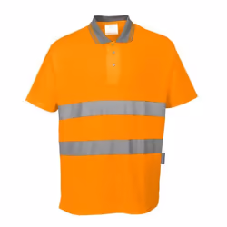 Polo haute visibilité Portwest Confort Coton - Orange