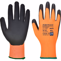 Gants anticoupures indice D avec enduction PU pour une bonne résistance à l'abrasion, la doublure HPPE atteint également un n ...