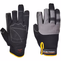 Paume en cuir synthétique résistant. Confort et durabilité, résistant aux impacts le gant Powertool est parfait pour les trav ...