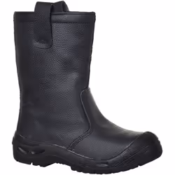 Tirettes latérales. Protection totale S3 à un prix abordable. Notre botte Rigger S3 avec un sur-embout est entièrement fourré ...
