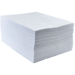 Portwest - Tapis absorbant pour hydrocarbures uniquement - Blanc