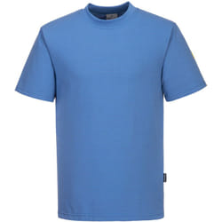 Portwest - T-Shirt antistatique esd couleur : Bleu Hamilton taille l